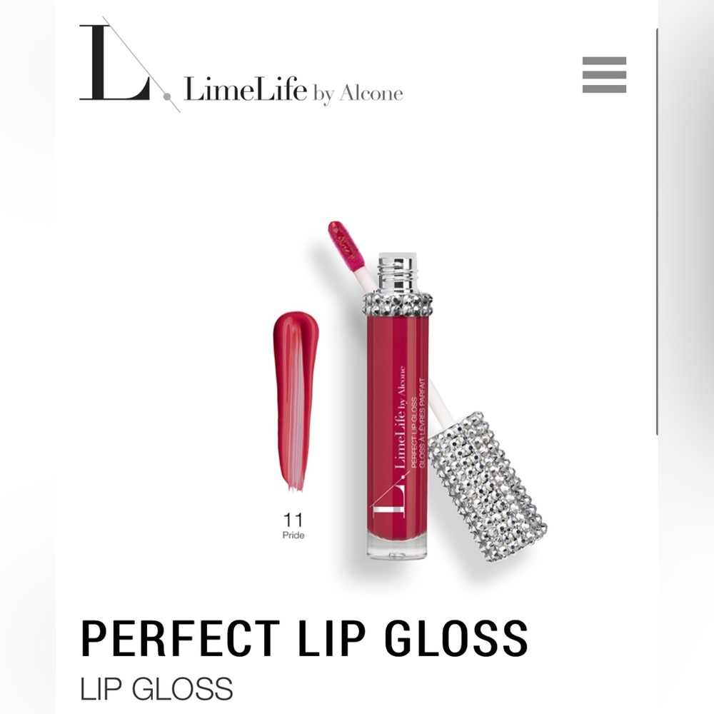 LimeLife by Alcone PERFECT LIP GLOSS - PRIDE